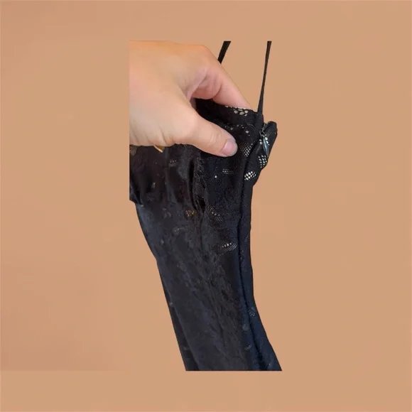 CCO Strapless Mystic Black Lace Dress - Picture 4 of 4